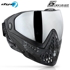 Dye Paintball I5 Protective Gear Goggle System Mask DYECAM Black Fade