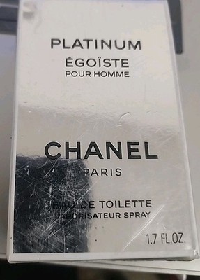 Platinum Egoiste Pour Homme Chanel Eau De Toilette Spray 1.7 oz NEW *CHECK