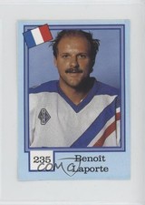 1992 Hockey Snickers Stickers Removed from Backing Benoit Laborte Laporte 02ro