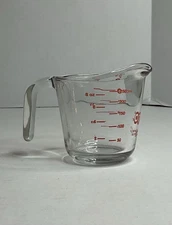 Made By Design Glass Measuring Cup 1 Cup/8 oz Microwave Dishwasher Safe