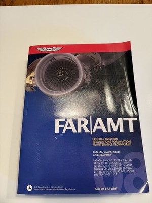 ASA FAR-AMT Aviation Maintenance Technician Federal Aviation Regulations Book