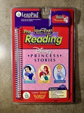 LeapFrog LeapPad Pre-Reading Disney Princess Stories Book Cartridge NEW