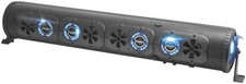 Bazooka Bluetooth Party Bar G3 with Single-Sided RGB Illumination 36" Black