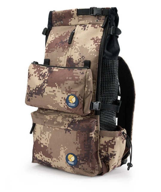 New VEEHOO Pet Carrier Backpack (Camo) Small/Medium
