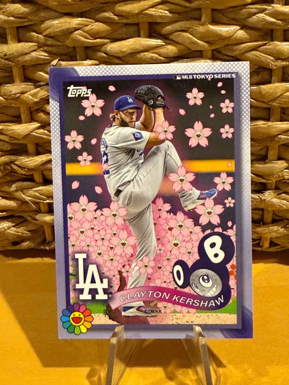 2025 TOPPS MURAKAMI TOKYO SERIES #3 CLAYTON KERSHAW