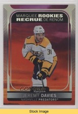 2021-22 O-Pee-Chee Platinum Marquee Rookies Sunset Jeremy Davies #252 READ 0k85
