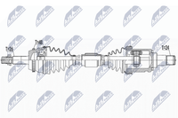 NTY Antriebswelle NPW-TY-172 FüR Toyota
