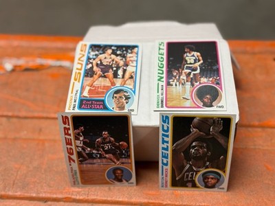 1978-79 Topps Card Lot of 94 Cards NrMt/Mt Dr J RC, Sikma, Monroe + 3 Duplicates