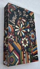 Vintage 70's Design Faux Book Storage Fake Box Home Decor 10×6.5×1.5in Inside