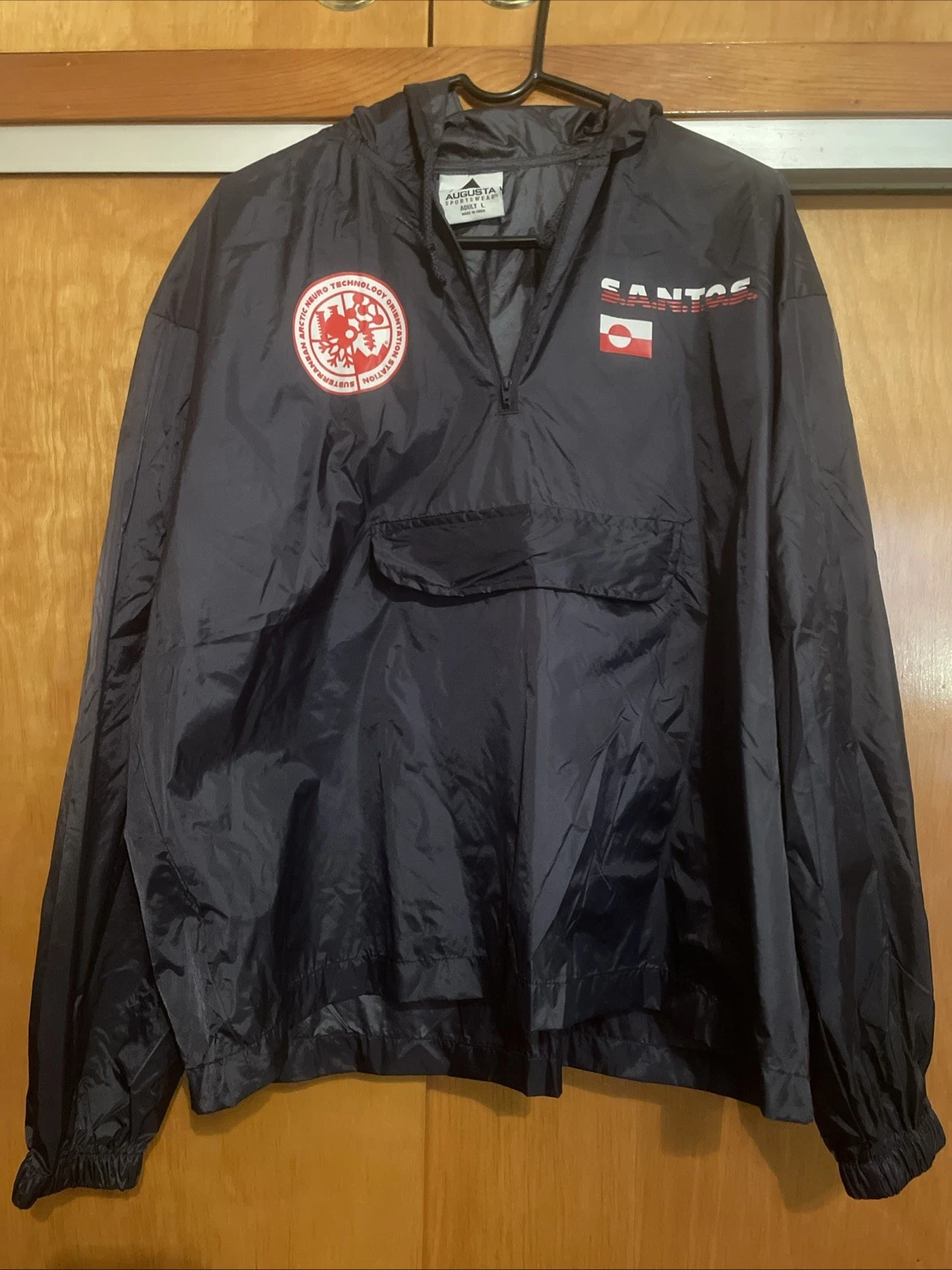 PHISH Jacket S.A.N.T.O.S. Packable Half-Zip Pullover Windbreaker Kasvot Vaxt LRG