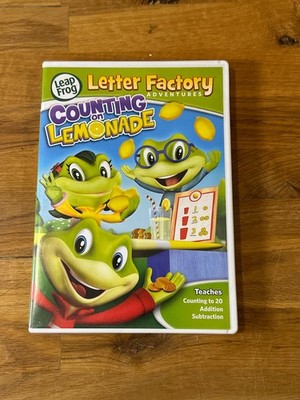 LeapFrog Letter Factory Adventures Counting on Lemonade DVD 2014 Educational