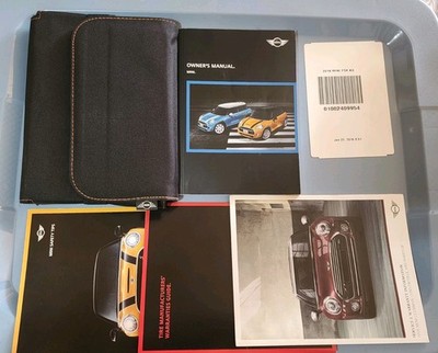 2016 MINI Hardtop Owners Manual User Guide Book Set OEM With Case 