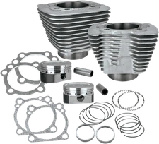 S&S CYCLE 910-0688 1200cc Conversion Kit - XL883 - Silver