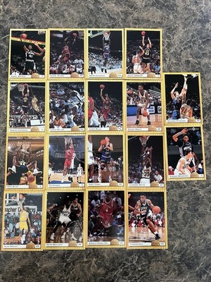 1993 Classic Draft Picks Vintage Basketball Card (18) Lot