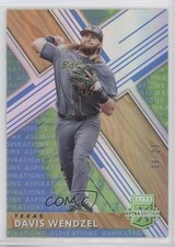 2019 Panini Elite Extra Edition Aspirations Tie-Dye 6/25 Davis Wendzel #41 11b4
