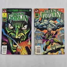 Spider-Man Group Green Goblin Issue #1 And #2 Lot Of 2 Marvel Comics 1990s READ⬇