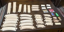 Thomas And Friends Wooden Railway Tracks Brio Unbranded Tracks Incline Lot Of 40