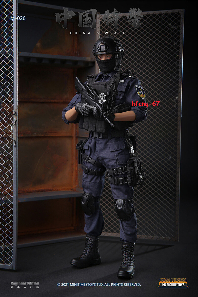 Mini Times Toys M026 1/6 Action Figure Model SWAT 12'' Chinese