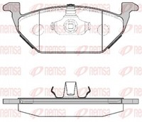 Remsa BremsbeläGe Bremsbelegsatz Vorne FüR VW Polo UP Skoda Fabia II
