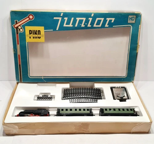 Vintage Piko Modellbahn Junior HO Zug Lok Set - DDR DDR