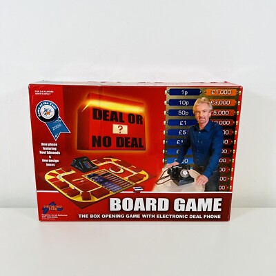 Deal or No Deal Brettspiel Das elektronische Familienspiel Drumond Park. Komplett. 