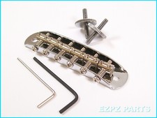 Vintage Japanese style Super Low Profile Chrome Guitar Bridge VR-3 EZPZ PARTS
