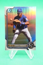 (4 Cards) 2022 Bowman Draft Base Chrome Refractor #BDC-74 Daniel Vazquez LPN