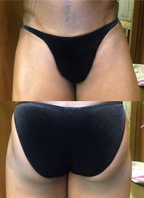 Herren NPC Flex schwarz Samt Wettbewerb Posing Hosen Posing Badeanzug Kostenloser Versand