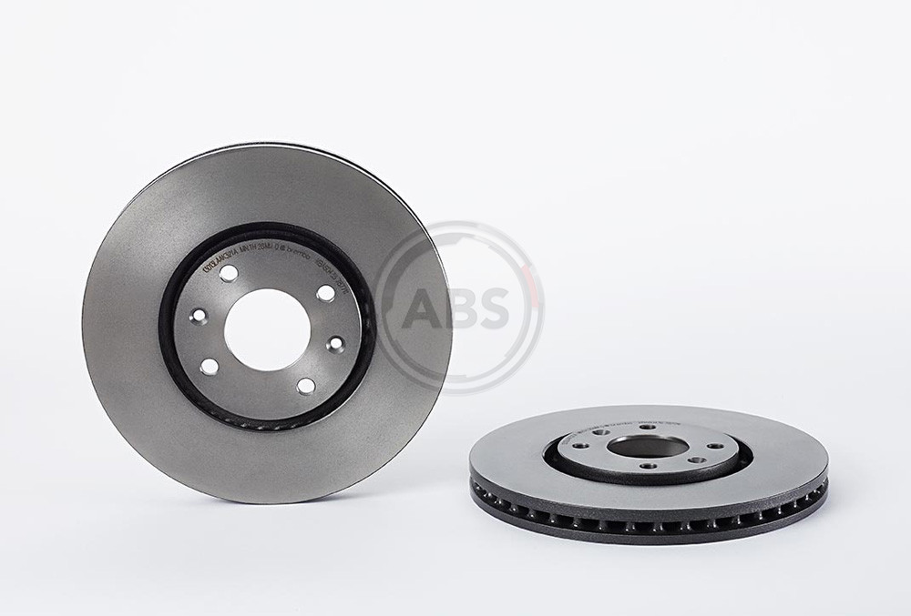 Front Set 2x Brake Discs BREMBO 09.7877.11 for Citroen C5/Xantia (98-08)