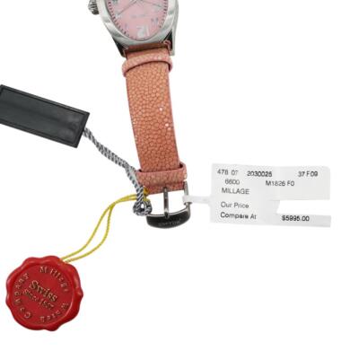 Millage Swiss Quartz Ladies Watch Stingray Band - New Battery Retail: $5995 Millage Swiss Quartz Ladies Watch Stingray Band - New  main image 2