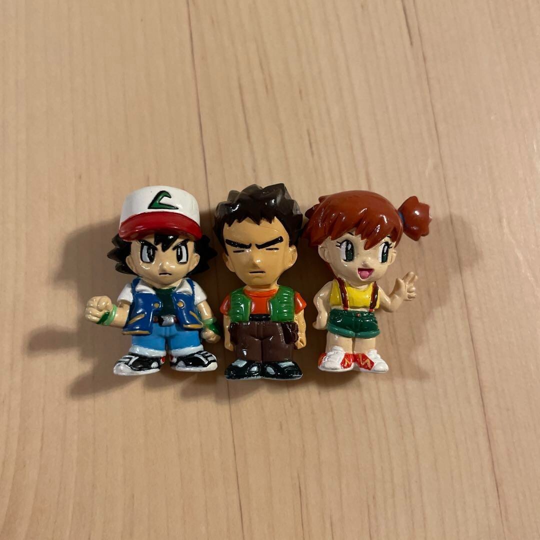 TOMY　トミー　ちびポケハウス 人形セット　サトシ　カスミ　ケンジ ポケットモンスター 人形セット サトシ カスミ ケンジ TOMY トミー