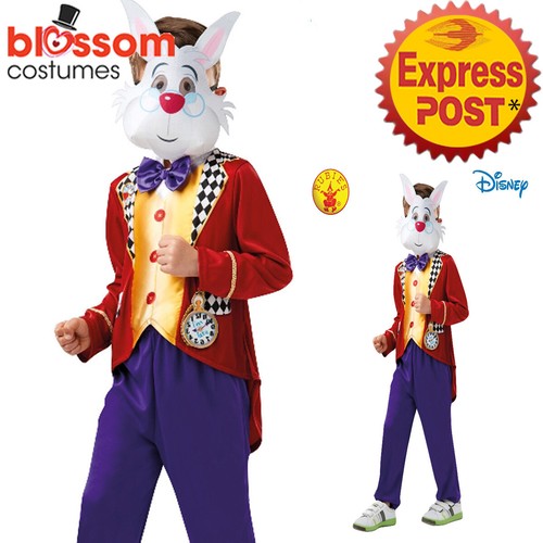 CK1640 White Rabbit Mad Hatter Book Week Alice in Wonderland Child ...