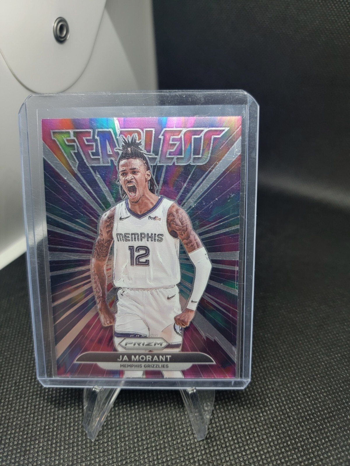 2021-22 Prizm Ja Morant Fearless #9 Memphis Grizzlies