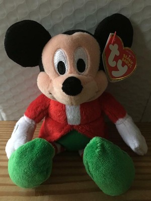Ty LICENSED Beanie Babies MICKEY MOUSE 7