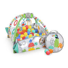5-In-1 Your Way Ball Play - Jumbo Play Mat Converts to Ball Pit Baby Gym, Newbor