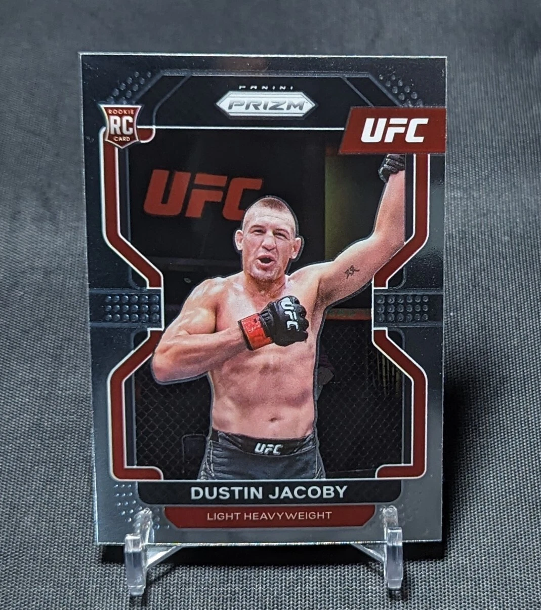 Dustin Jacoby Rookie RC 2022 Panini Prizm UFC Card #123