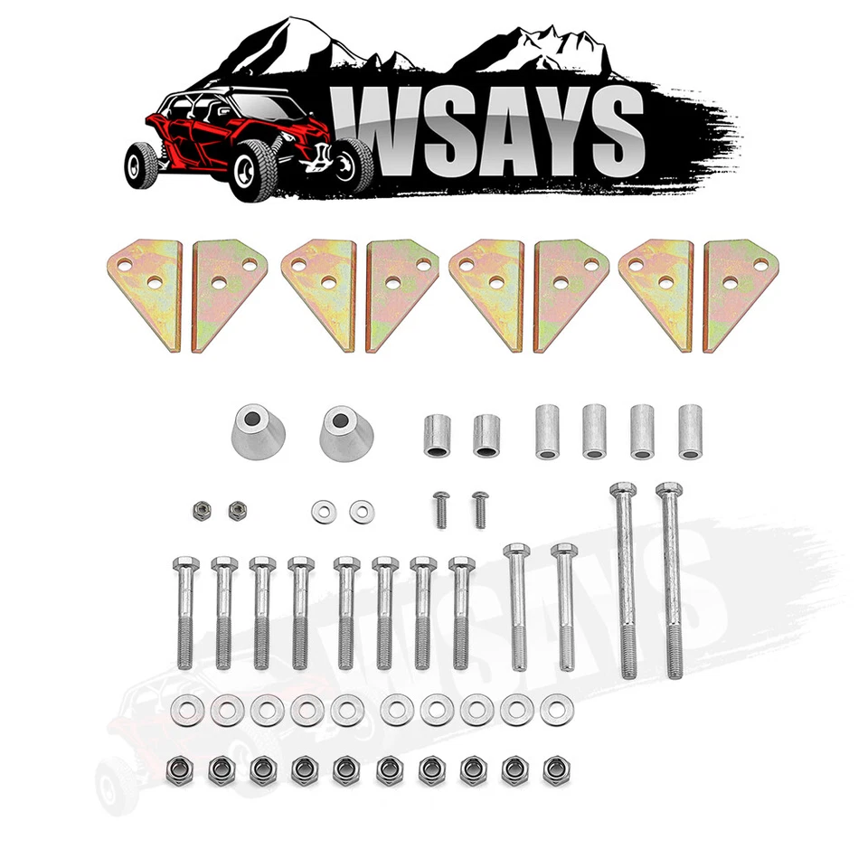 Kits de elevación delanteros traseros de 3"" WSAY para Polaris 800 EFI Ranger XP HD IRS 2010-2014 Foto 2 de 2