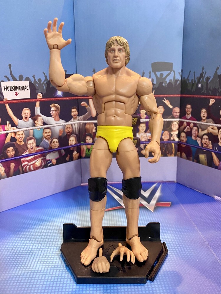 WWE NWA WCCW Mattel Elite Hall Of Fame KEVIN VON ERICH CUSTOM Wrestling Figure