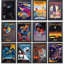 EPCOT Center Disney Attraction Posters 12"x18" ~~ CHOOSE YOUR OWN