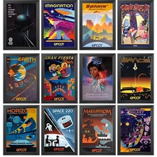 EPCOT Center Disney Attraction Posters 12"x18" ~~ CHOOSE YOUR OWN