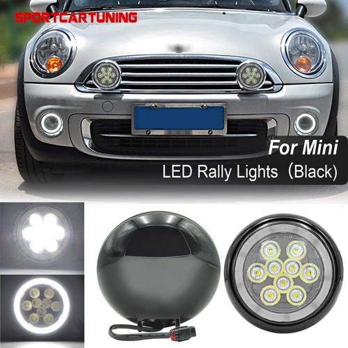 LED Halo Rally DRL Daytime Running Lights For Mini Cooper R55 R56 R57