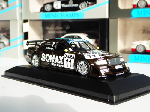 1/43 Minichamps Mercedes Benz C Class Sonax UPS Team AMG #11 DTM 1996 Ommen - Imagen 8 de 14