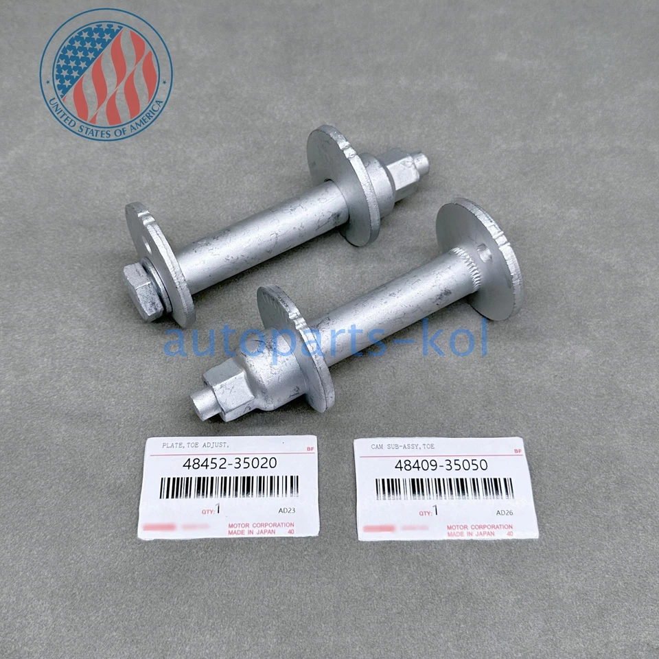 NEW 4PCS Lower Control Cam Plate Toe For Toyota 4Runner 96-02 Tacoma 1995-2004 Foto 4 de 4