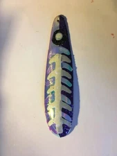 High Percentage Salmon Trolling Spoon With Hyper Vis Tape Not Paint 4 3/4”