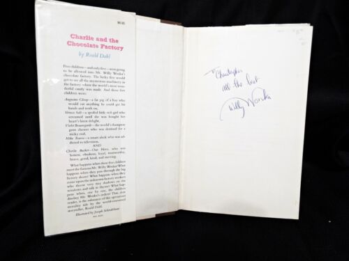 Charlie and the Chocolate Factory Roald Dahl Rev. Ed. 1973 HB/DJ in Mylar VG - Picture 4 of 10