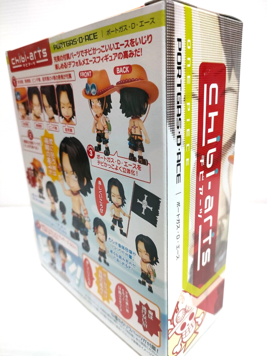 One Piece Chibi-arts Portgas D Ace Figure 3.93in PVC Anime Manga