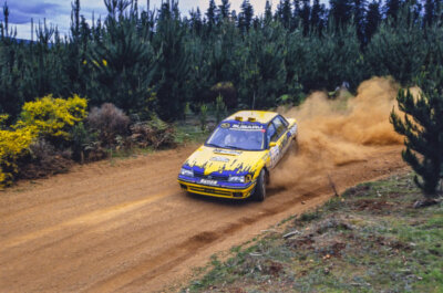 Peter �Possum� Bourne Rodger Freeth Subaru Legacy WRC Rally 1992 Old Photo 5