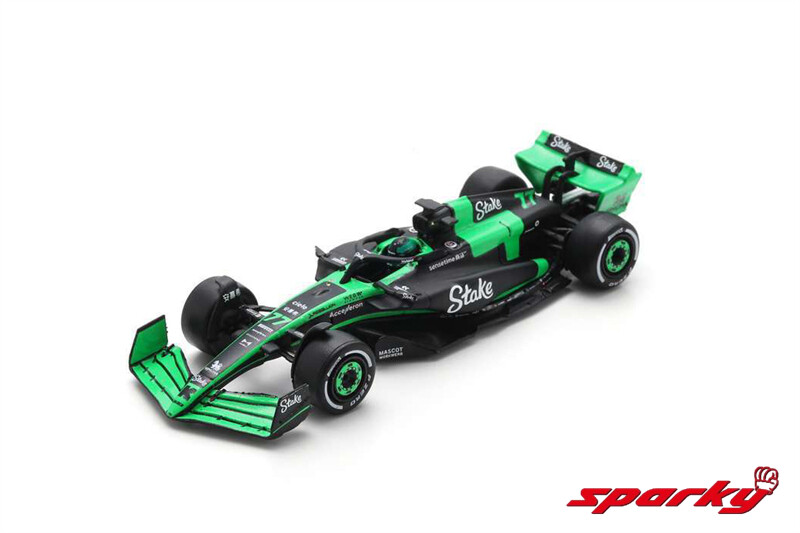 ミニカー Sauber C44 Stake F1 Team KICK 2024 Spark 1:64 Stake F1 Team Kick Sauber C44 No.77 / No.24 2024