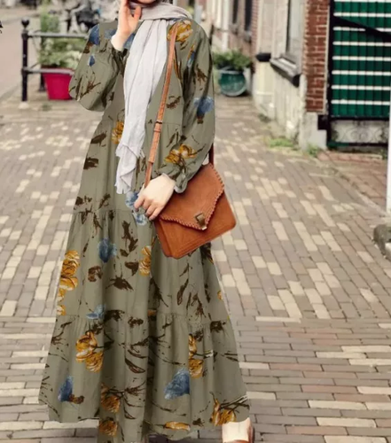 Muslim Modest Korean Style Long Sleeve 