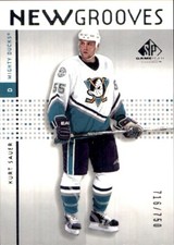 2002-03 SP Game Used #69 Kurt Sauer RC SERIAL #716/750 ANAHEIM MIGHTY DUCKS